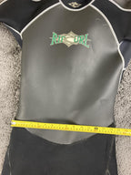 Vintage Rip Curl Wetsuit 3/2 RD-4 Titanium Aqua Ban Full Suit Surf Scuba Mens L