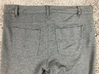 Athleta Avenue Ponte Skinny Knit Pants Women's Sz S Dark Charcoal Gray Stretch