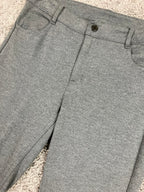 Athleta Avenue Ponte Skinny Knit Pants Women's Sz S Dark Charcoal Gray Stretch