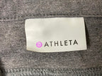 Athleta Avenue Ponte Skinny Knit Pants Women's Sz S Dark Charcoal Gray Stretch