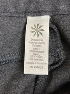 Athleta Avenue Ponte Skinny Knit Pants Women's Sz S Dark Charcoal Gray Stretch