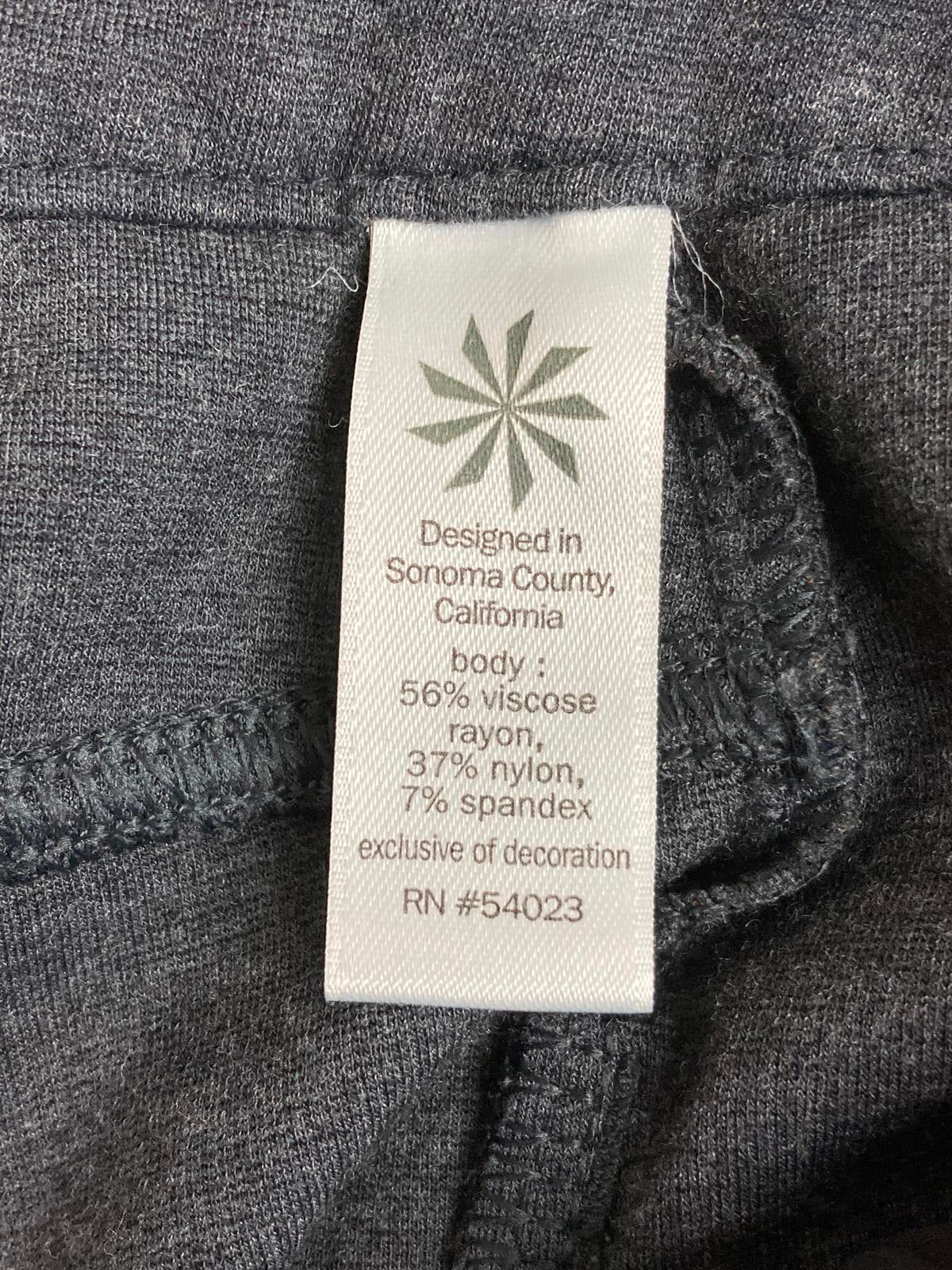 Athleta Avenue Ponte Skinny Knit Pants Women's Sz S Dark Charcoal Gray Stretch