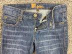 KUT From The Kloth Women’s Denim Ankle Skinny Stretch Jeans Sz 0P Petite 26x25
