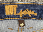 KUT From The Kloth Women’s Denim Ankle Skinny Stretch Jeans Sz 0P Petite 26x25