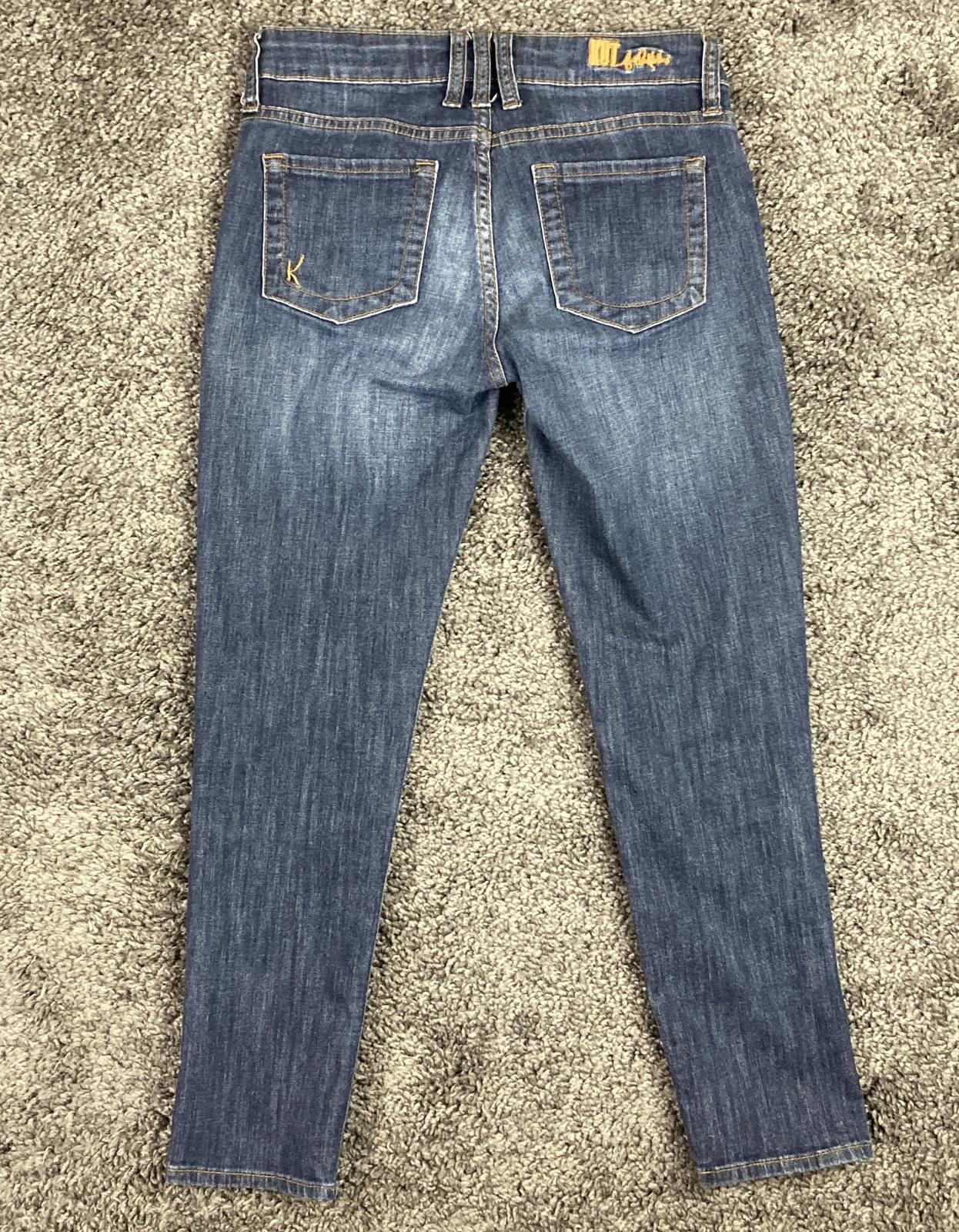 KUT From The Kloth Women’s Denim Ankle Skinny Stretch Jeans Sz 0P Petite 26x25