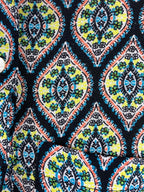 Fig & Flower Anthropologie Kendra Tunic Top Women’s Small Boho Geometric Print