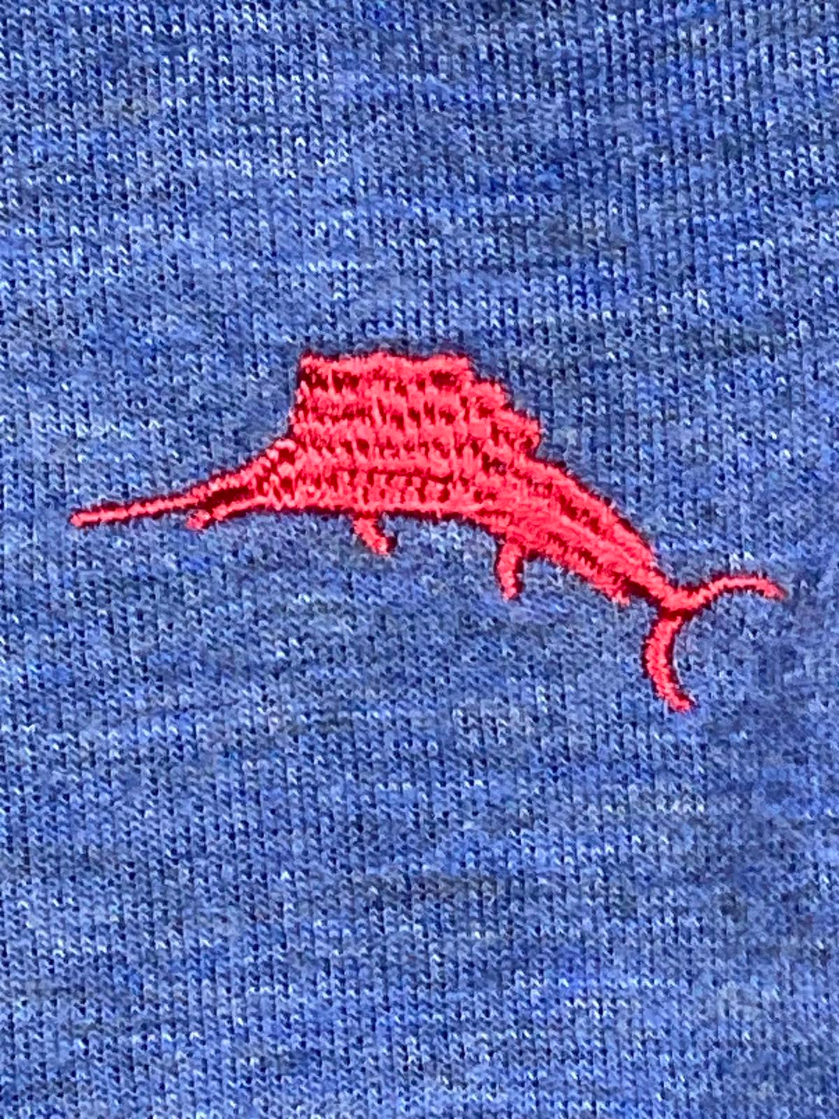 Tommy Bahama Sweater Mens Blue Sweatshirt Long Sleeve Lightweight Pullover Sz L