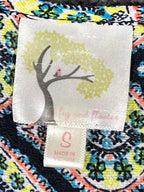 Fig & Flower Anthropologie Kendra Tunic Top Women’s Small Boho Geometric Print
