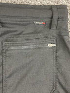 Gerry Cargo Shorts Men's Black Nylon Stretch Belted Outdoor Hiking  34