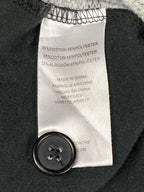 RVCA Hoodie Henley Pullover Men’s Gray Regular Fit Size L