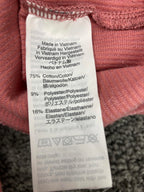 Madewell Texture & Thread Velour Pink Corduroy Button-Front Tank Top Size L