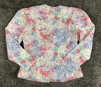 Vintage Nah Nah Collections Floral Jacquard Lace Blouse Jacket 16