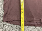 Rapha Merino Wool Cycling T-Shirt Mens XL Maroon Burgundy Short Sleeve Commuter