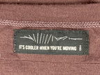 Rapha Merino Wool Cycling T-Shirt Mens XL Maroon Burgundy Short Sleeve Commuter