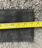 G.I.L.I. Camo Skinny Jeans Womens 8 Black Gray Dual Stretch Denim Pants