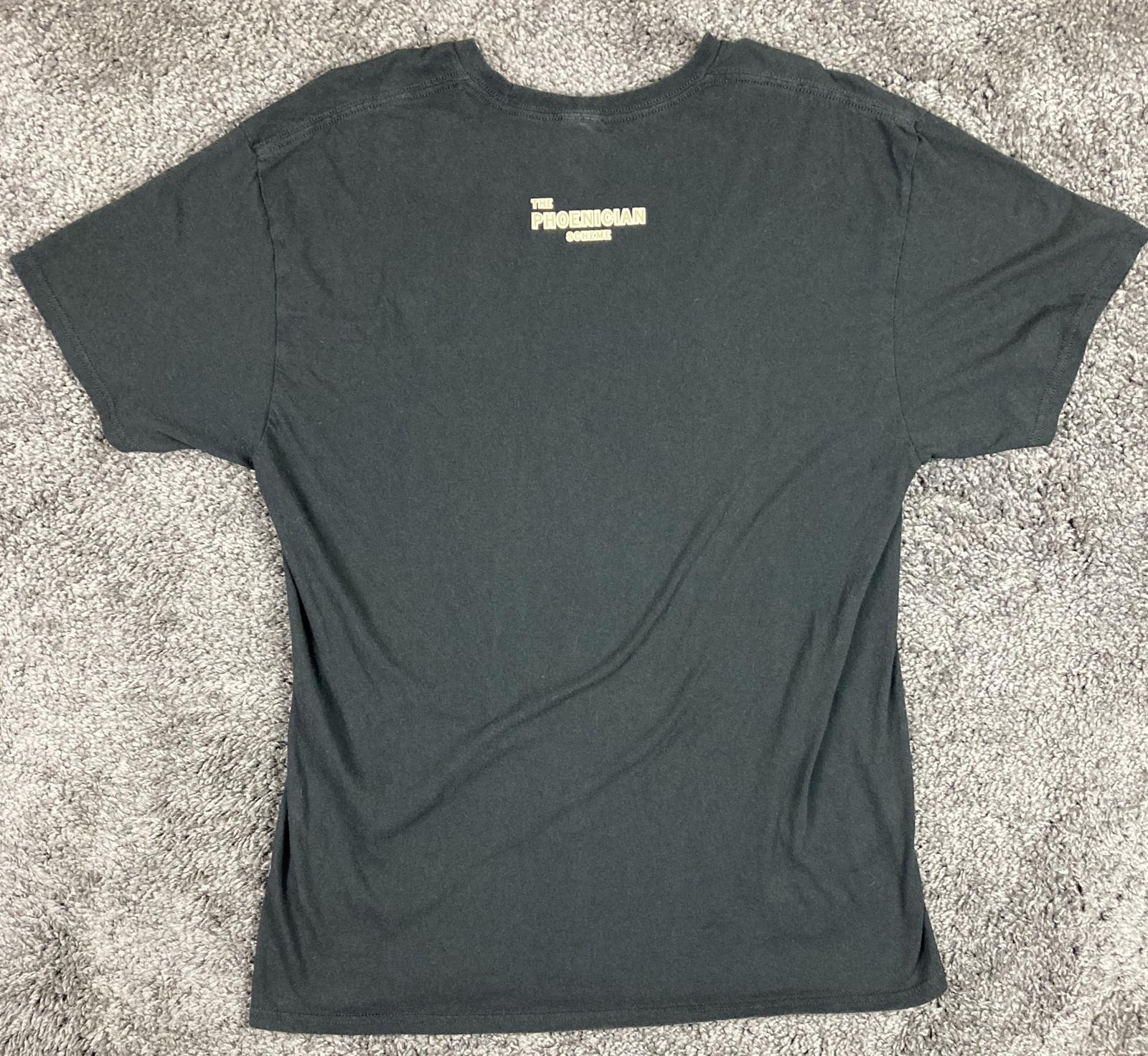 Wes Anderson THE PHOENICIAN SCHEME Promo T-Shirt Marseille Bob's Rare Size L