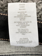 G.I.L.I. Camo Skinny Jeans Womens 8 Black Gray Dual Stretch Denim Pants