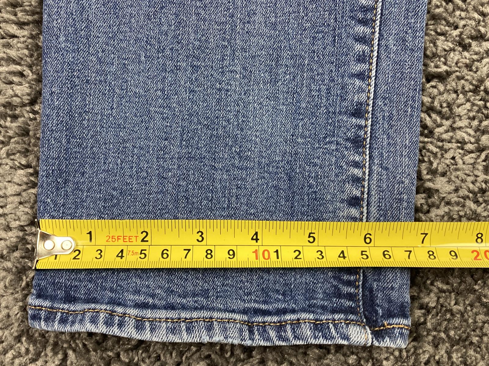 Levi's 505 Straight Jeans Women's Blue Denim Size 6 28x32