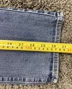 Levi's 505 Straight Jeans Women's Blue Denim Size 6 28x32