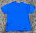 Columbia California Graphic T Shirt Mens Blue The Golden State Cotton Tee Top XL