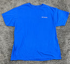 Columbia California Graphic T Shirt Mens Blue The Golden State Cotton Tee Top XL