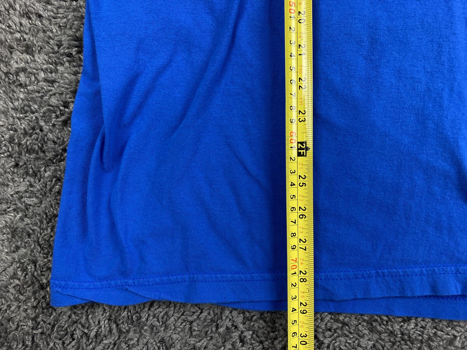 Columbia California Graphic T Shirt Mens Blue The Golden State Cotton Tee Top XL