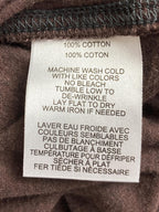 Robert Barakett Mosley Pullover Hoodie Men's Brown Gray Cotton Sz XL