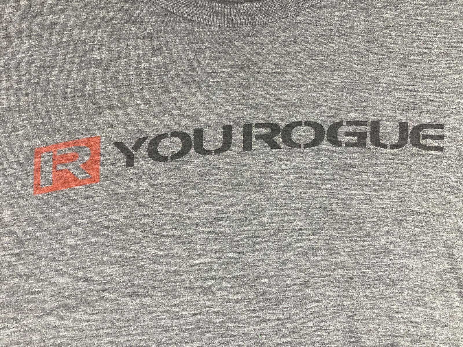 Rogue Fitness R You Rogue Flag T-Shirt Men’s Heather Gray Size L