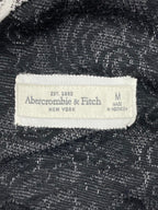 Abercrombie & Fitch Mini Dress White Size M Lace/Crocheted Overlay on Black