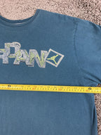 Jordan Jumpman Flight T-Shirt Men's XXL Teal Graphic Logo