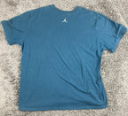 Jordan Jumpman Flight T-Shirt Men's XXL Teal Graphic Logo