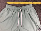 Cove USA Mens Performance Shorts Mint Green Gym Athletic Recycled Poly  Size 30