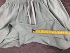Cove USA Mens Performance Shorts Mint Green Gym Athletic Recycled Poly  Size 30