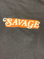 Launder Savage T-Shirt Tiger Vibes Black & Cream Sz 4XL Tokyo Japan Streetwear
