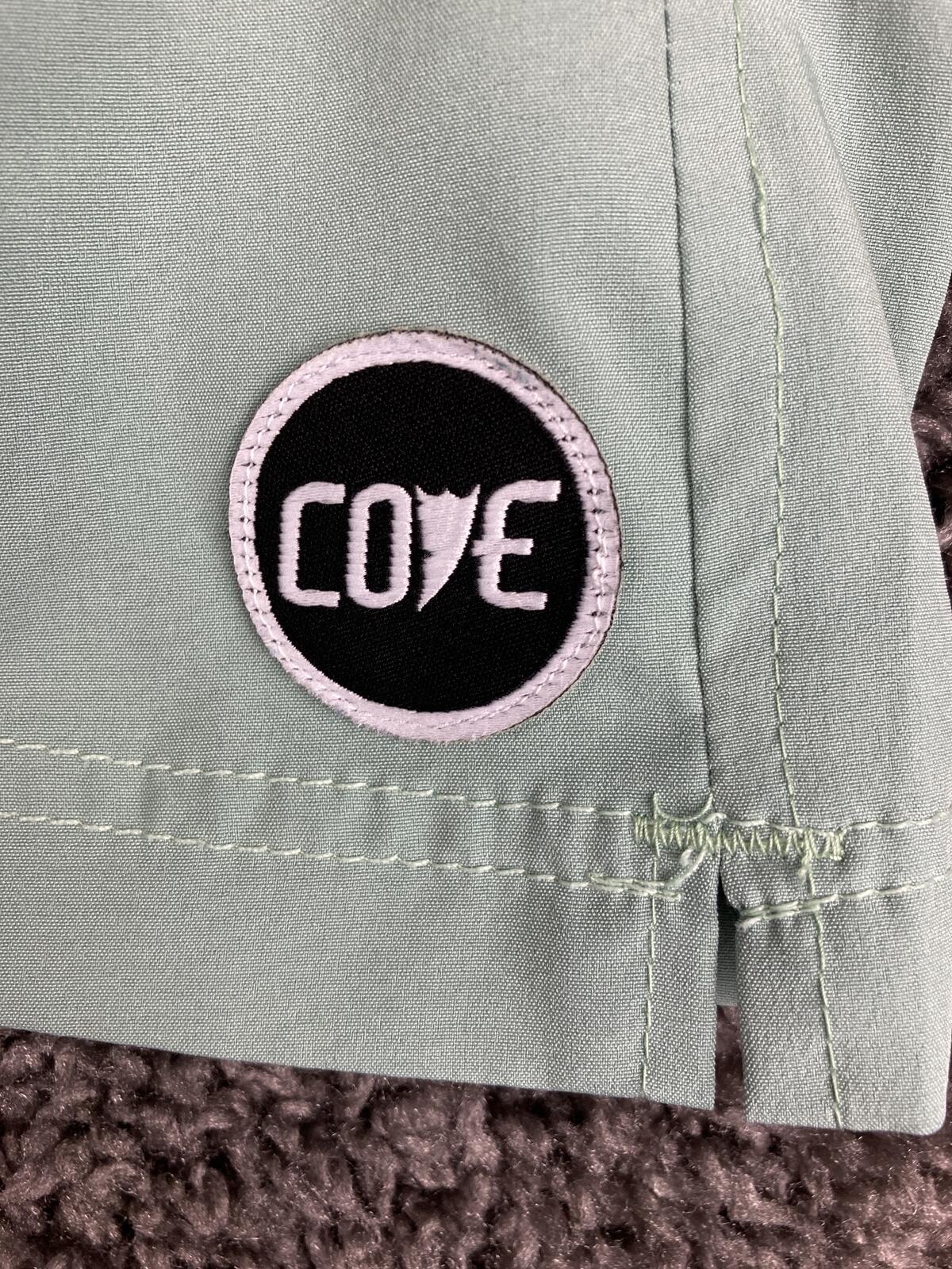 Cove USA Mens Performance Shorts Mint Green Gym Athletic Recycled Poly  Size 30