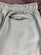 Cove USA Mens Performance Shorts Mint Green Gym Athletic Recycled Poly  Size 30