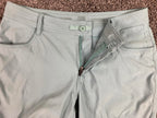 prAna Womens Outdoor Hiking Shorts Standard Fit Blue Green Size 34