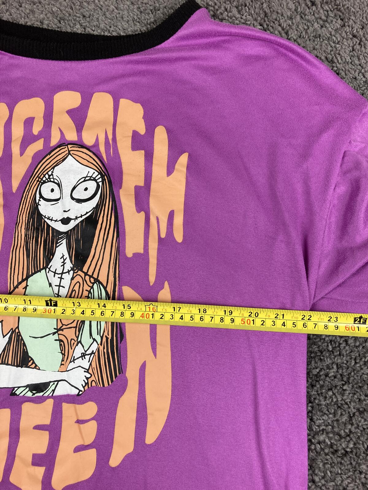Disney Nightmare Before Christmas Sally Pullover Women’s Purple Sz 2X