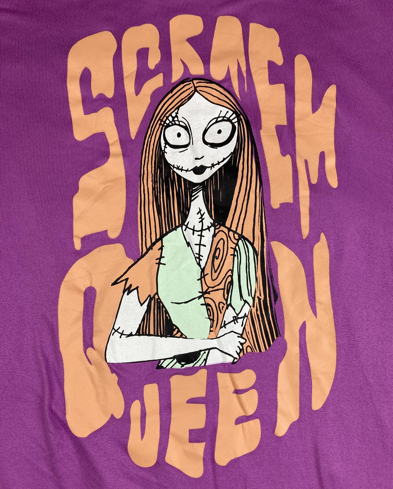 Disney Nightmare Before Christmas Sally Pullover Women’s Purple Sz 2X