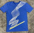 Armani Exchange Graphic T-Shirt Women’s Blue Logo Crew Neck Size M
