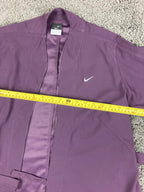 Nike Dri-FIT Womens Purple Kimono Wrap Jacket Cardigan Tie Belt Athletic  Sz S