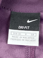 Nike Dri-FIT Womens Purple Kimono Wrap Jacket Cardigan Tie Belt Athletic  Sz S