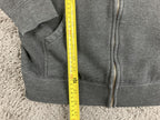 Nike 6.0 HB Pier Hoodie Mens Gray Full Zip Huntington Beach Surf Graphic Sz M