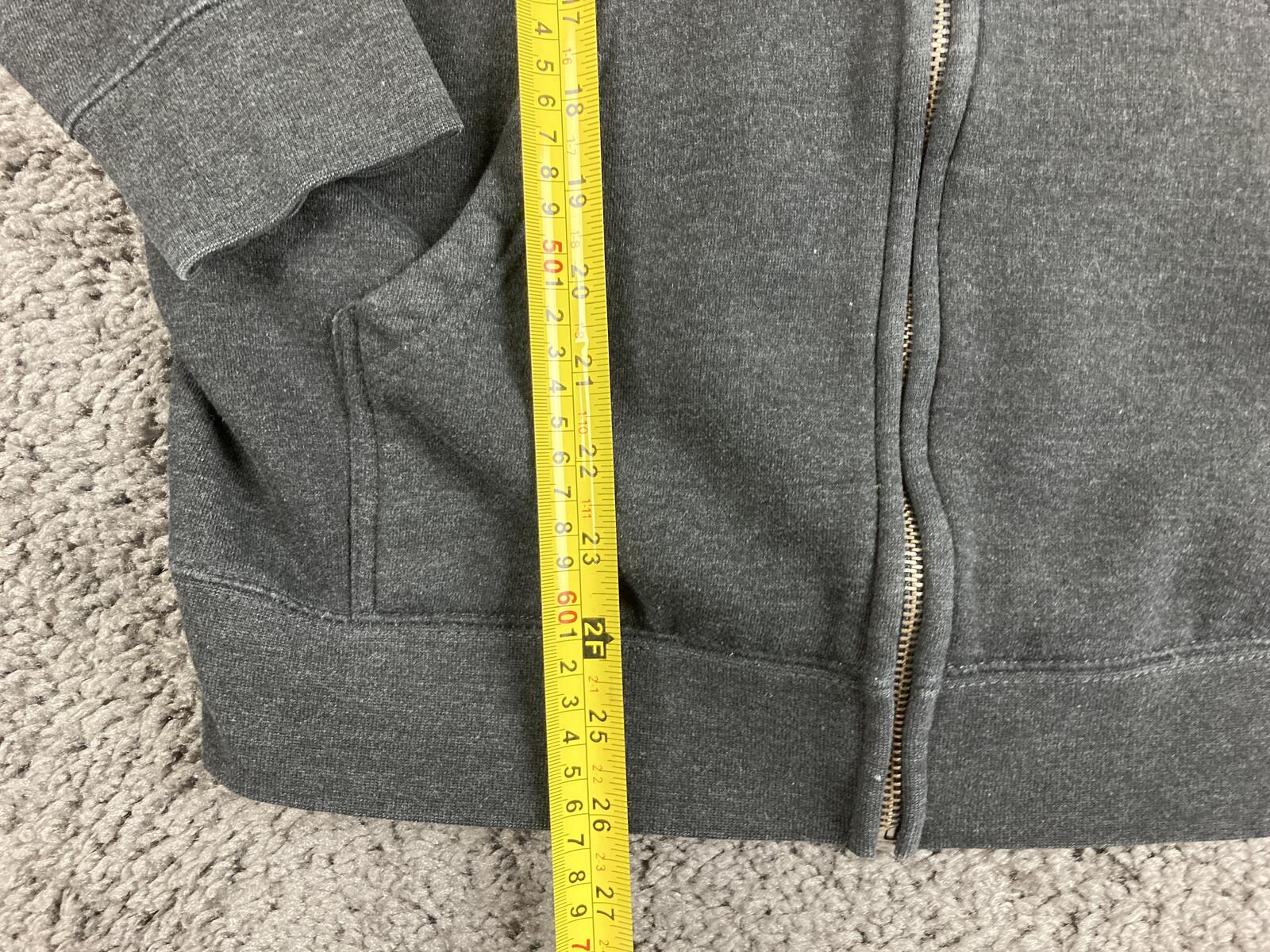 Nike 6.0 HB Pier Hoodie Mens Gray Full Zip Huntington Beach Surf Graphic Sz M