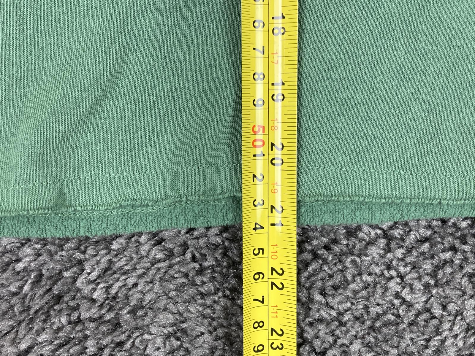 Ford Bronco Christmas Tree Cropped Sweatshirt Women's  Green Graphic Crew Sz L