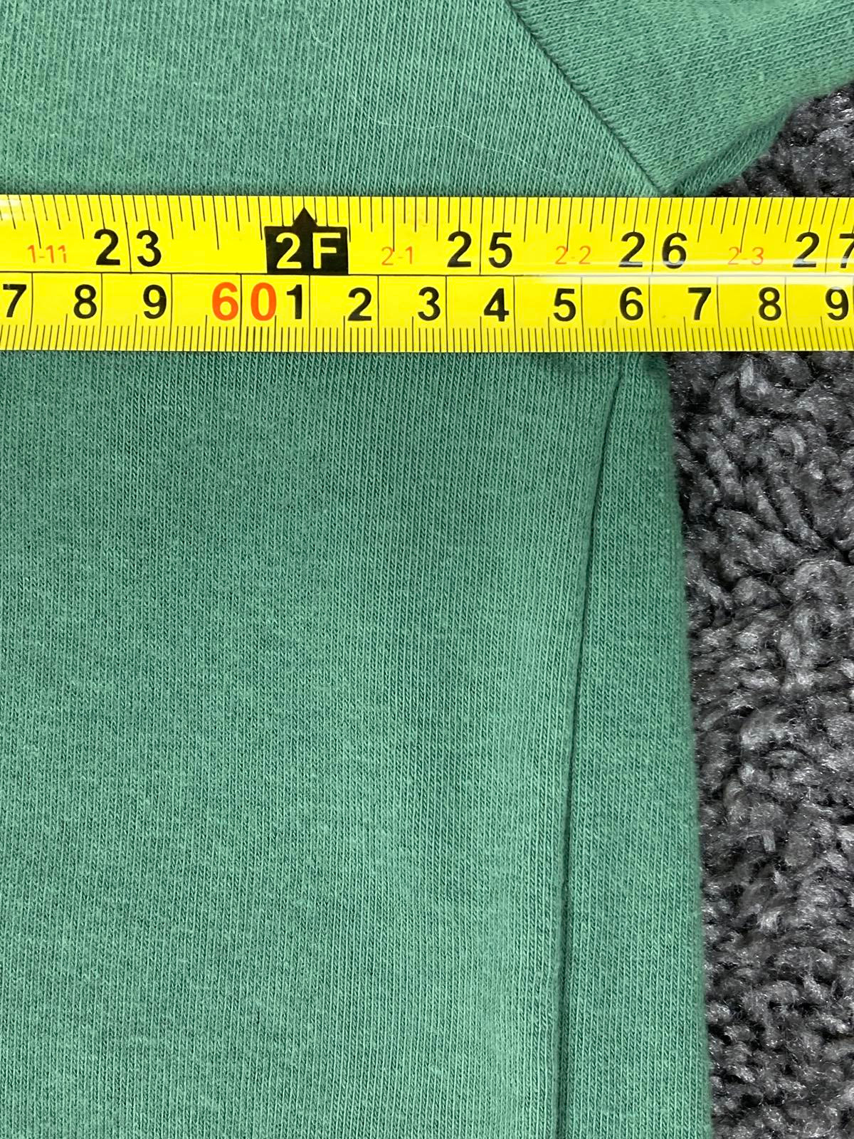 Ford Bronco Christmas Tree Cropped Sweatshirt Women's  Green Graphic Crew Sz L