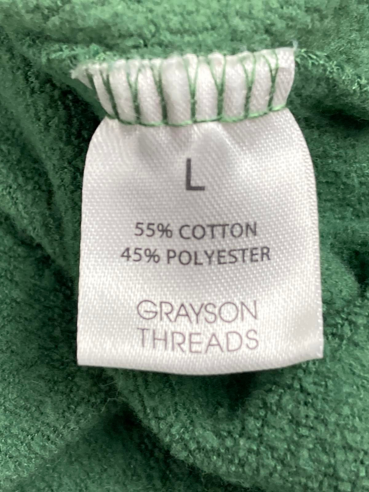 Ford Bronco Christmas Tree Cropped Sweatshirt Women's  Green Graphic Crew Sz L