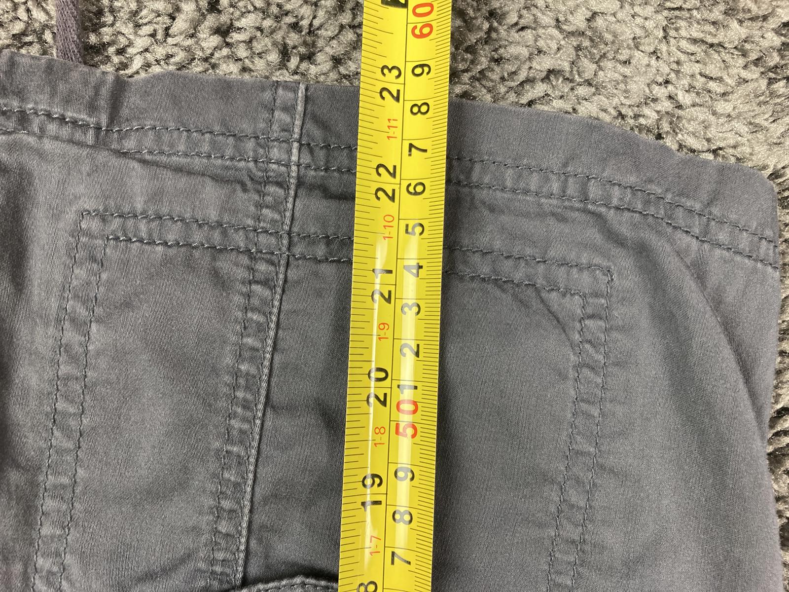 Caslon Utility Jacket Gray Full Zip Drawstring Waist Women’s Size M