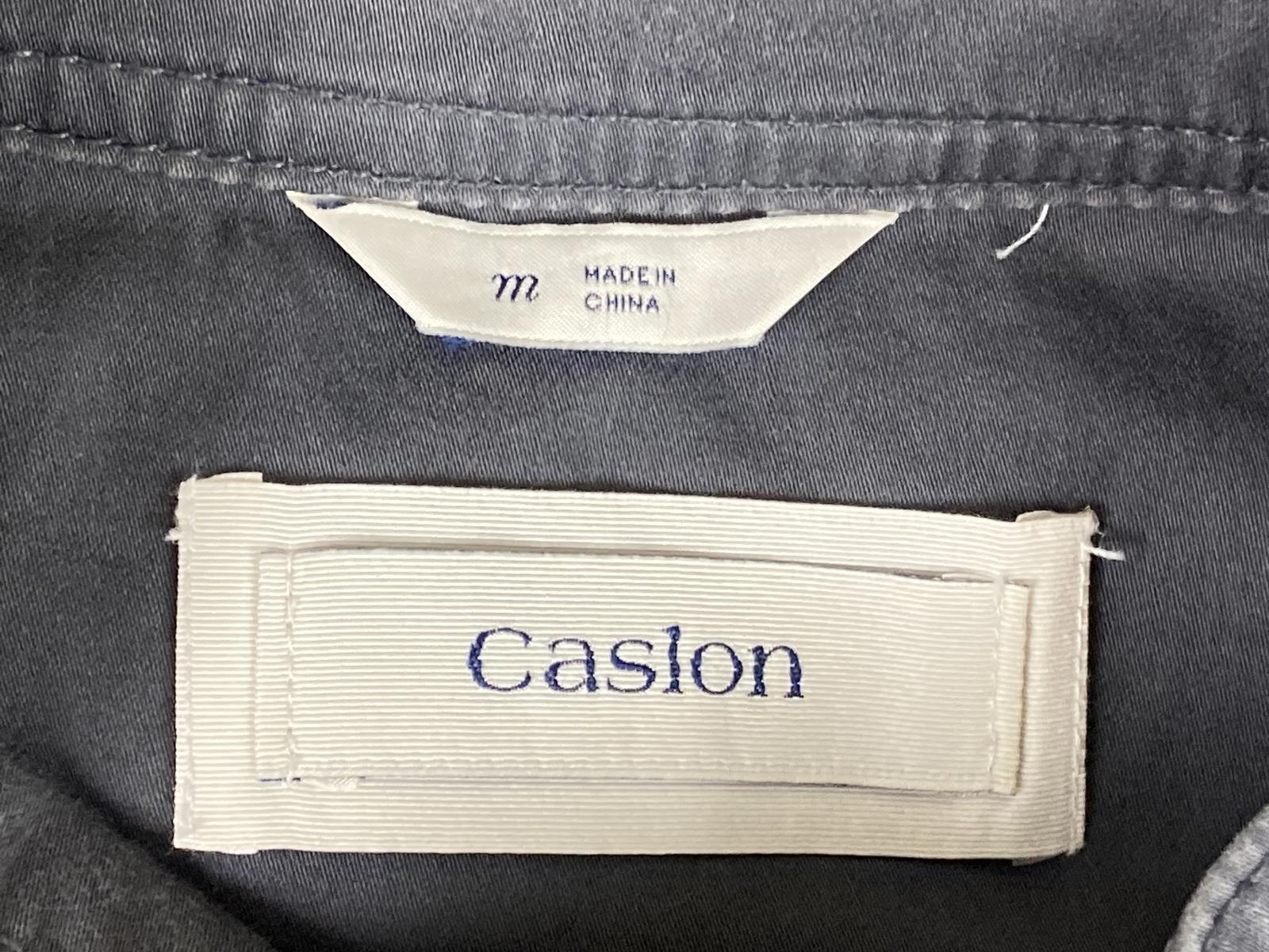 Caslon Utility Jacket Gray Full Zip Drawstring Waist Women’s Size M