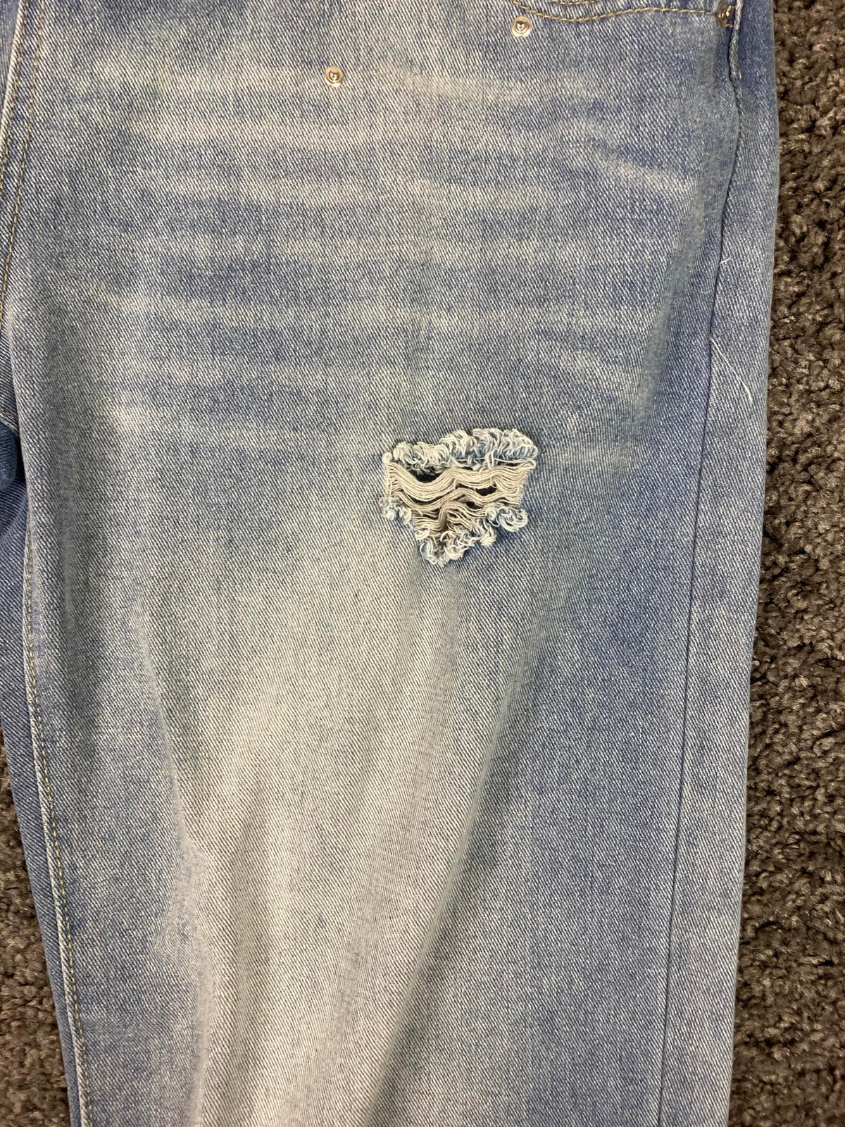 Tenth Series Double You Jeans Two-Tone Double-Waist Sz 2XL Y2K Inspired